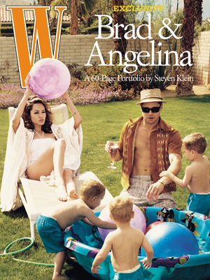  Bliss' spread with Angelina Jolie and Brad Pitt…